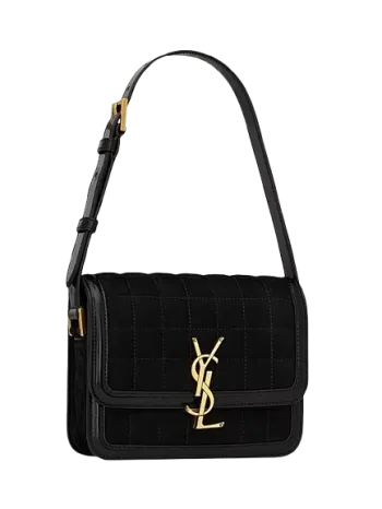 Saint Laurent Small Solferino Satchel Black 18cm