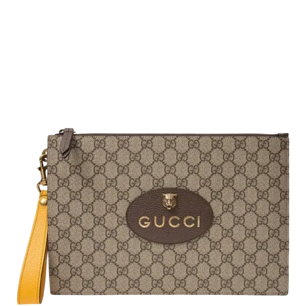 Gucci Neo Vintage Supreme Pouch Neo 30.5cm Begie 473956 K9GOT 8861