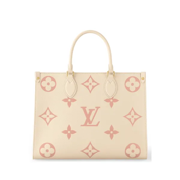 Louis Vuitton Pink OnTheGo MM Bag 34cm