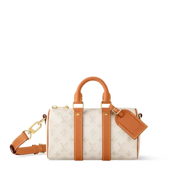 Louis Vuitton 25cm/9.8in - M15076 Bandoulière 25 Bags Off-White  Keepall For Men