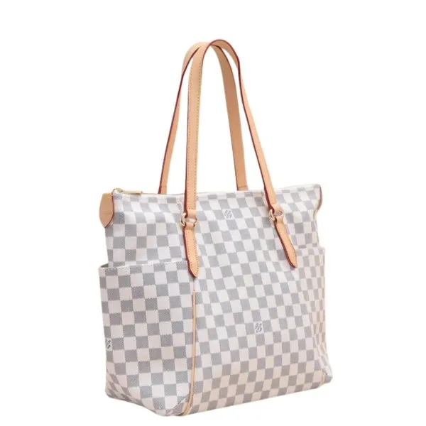 Louis Vuitton Totally MM Damier Azur 43cm