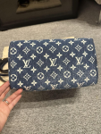 LOUIS VUITTON NAVY BLUE SPEEDY BANDOULIÈRE 25 (2)