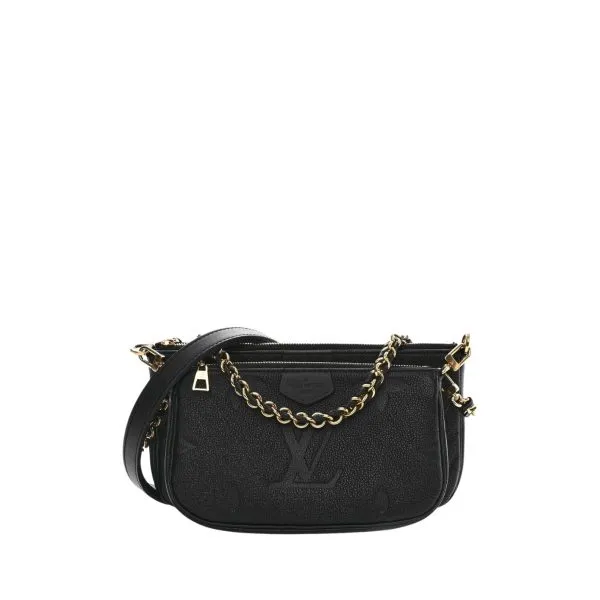 Louis Vuitton Multi Pochette Accessoires Black 23cm