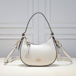 COACH KLEO HOBO WHITE