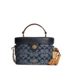 COACH KAY SIGNATURE CHAMBRAY DENIM