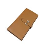 HERMES BEARN WALLET EPSOM BROWN