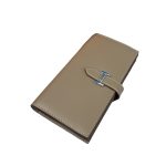 HERMES BEARN WALLET EPSOM DARK BEIGE
