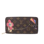 LOUIS VUITTON 2004 PORTE MONNAIE ZIPPY MONOGRAM VIVIENNE KITE FLYING WALLET