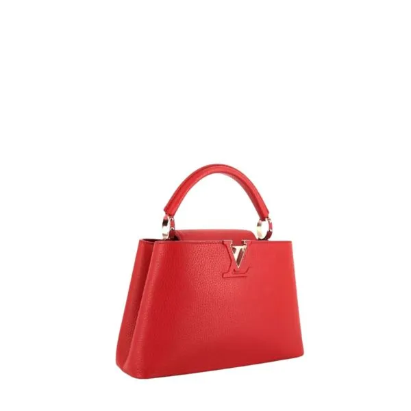 Louis Vuitton Capucines MM Scarlet Red 27cm