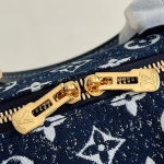 LOUIS VUITTON NAVY BLUE SPEEDY BANDOULIÈRE 25 (2)