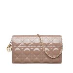 OR LADY POUCH CHERRY WARM TAUPE