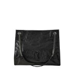 SAINT LAURENT MEDIUM NIKI SHOPPING BAG BLACK