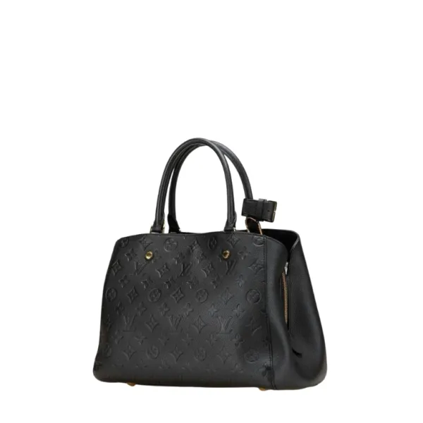 Louis Vuitton Montaigne BB Empreinte Noir Black 33cm