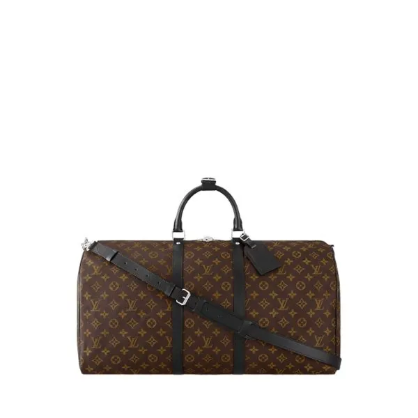 Louis Vuitton Keepall Bandouliere 55 Monogram Macassar