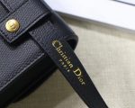 DIOR SADDLE BELT POUCH BLACK