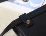 DIOR SADDLE BELT POUCH BLACK