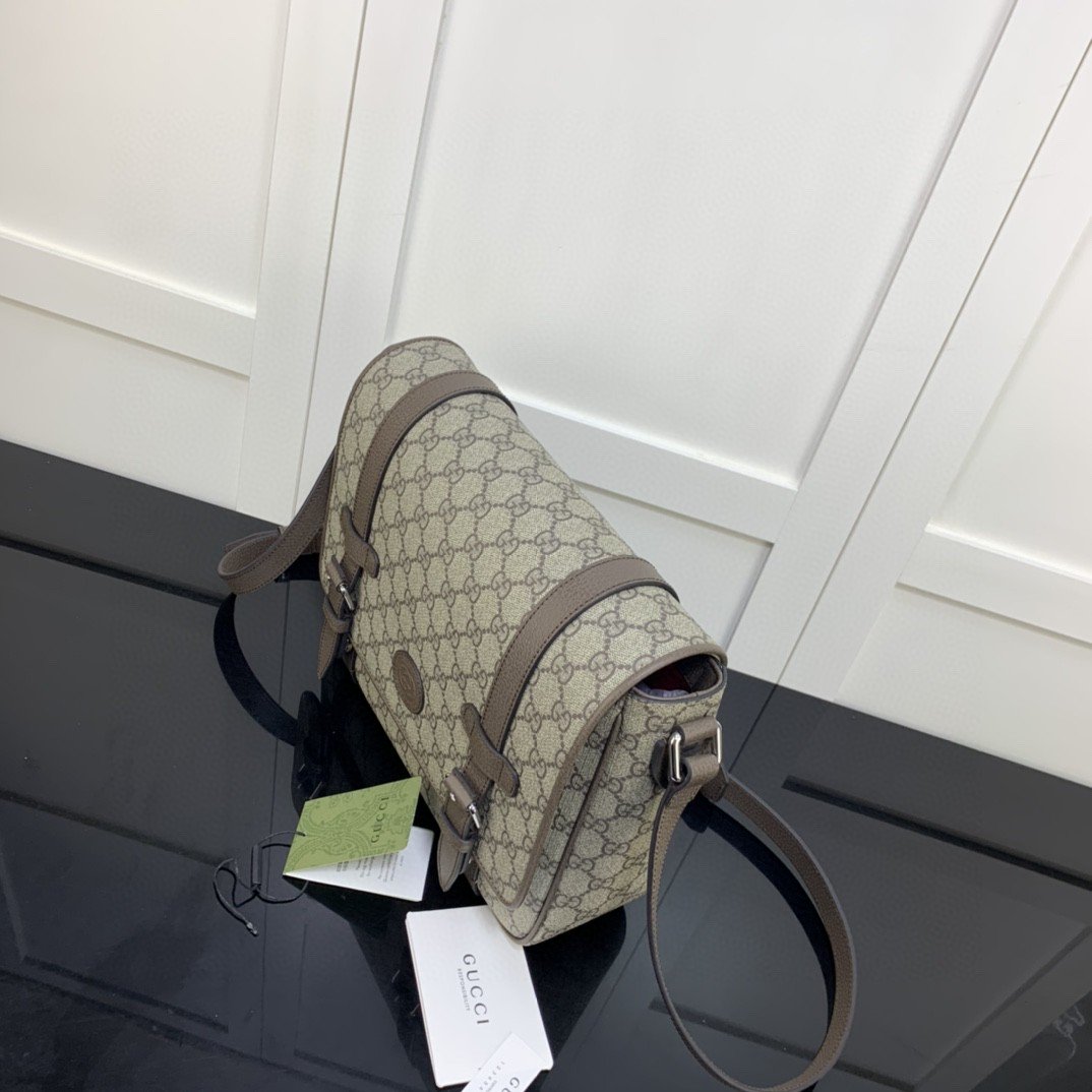 GUCCI’S BROWN MESSENGER BAG 658542 K9GSN 8358