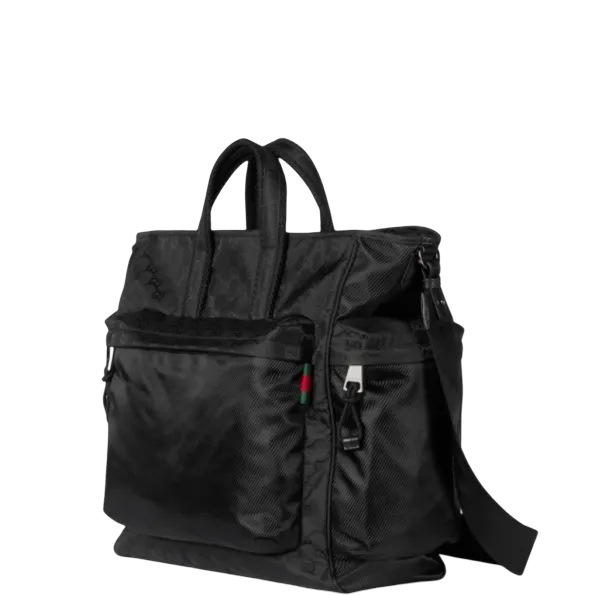 Gucci Bag Black Large GG Tote For Men 15in/38cm EE818962 Faeee 1062