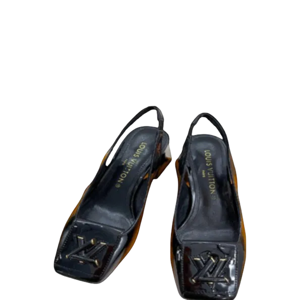 Louis Vuitton Pump Black Shake Slingback