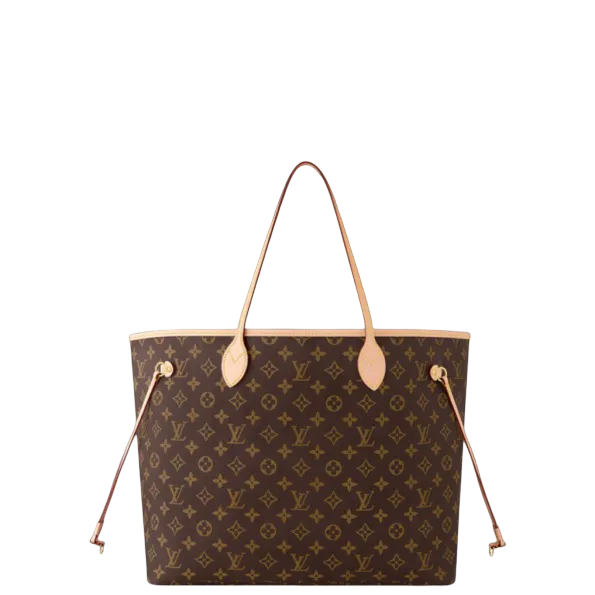 Louis Vuitton Monogram Canvas Red Neverfull GM Tote Bag