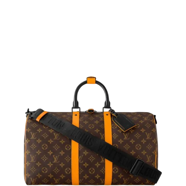 Louis Vuitton Brown Keepall Bandoulière 45 Bag