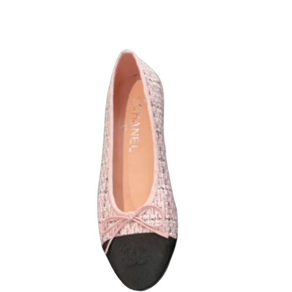 Chanel Flats Pink Ballet