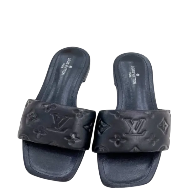 Louis Vuitton Mule Black Women’s Revival Flat