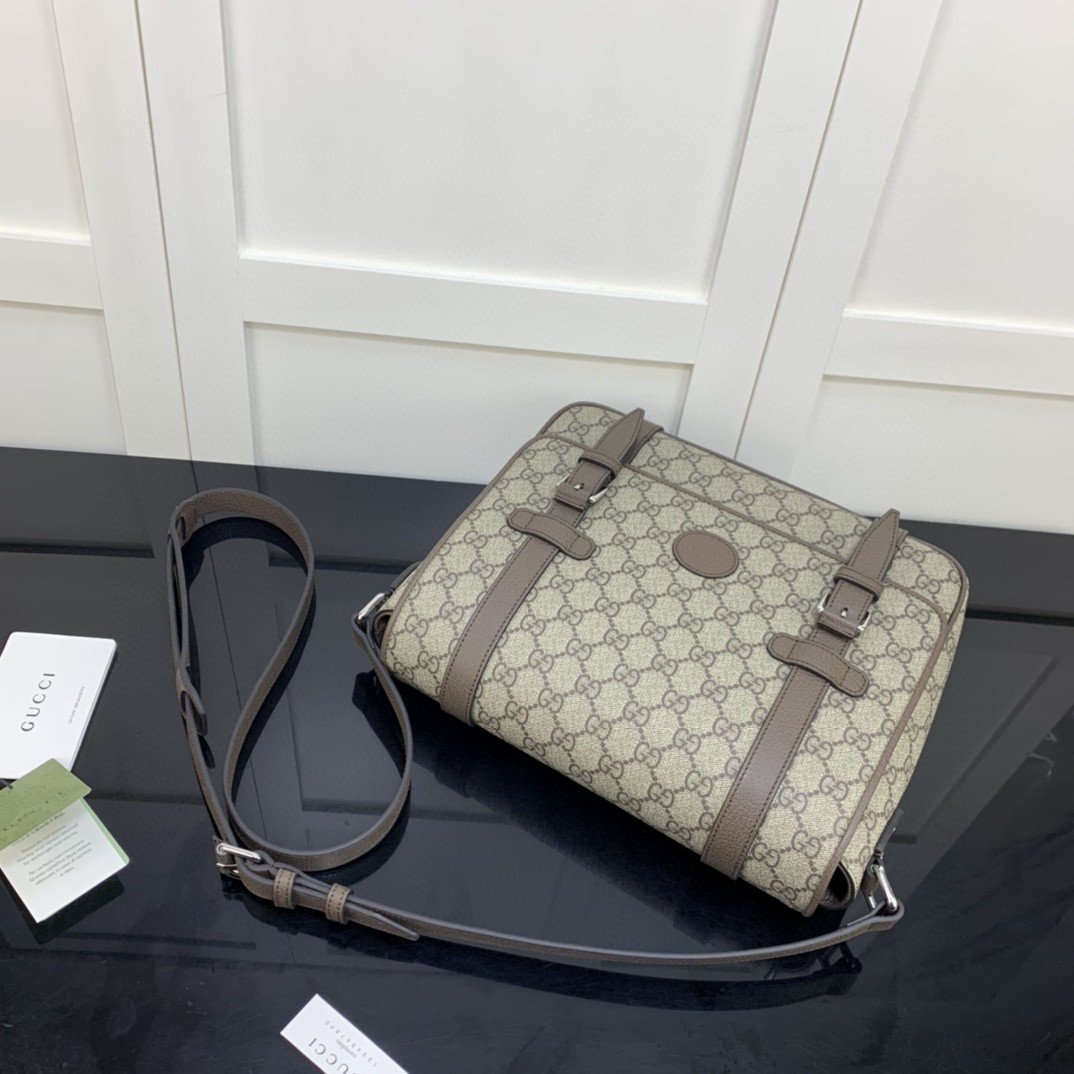 GUCCI’S BROWN MESSENGER BAG 658542 K9GSN 8358