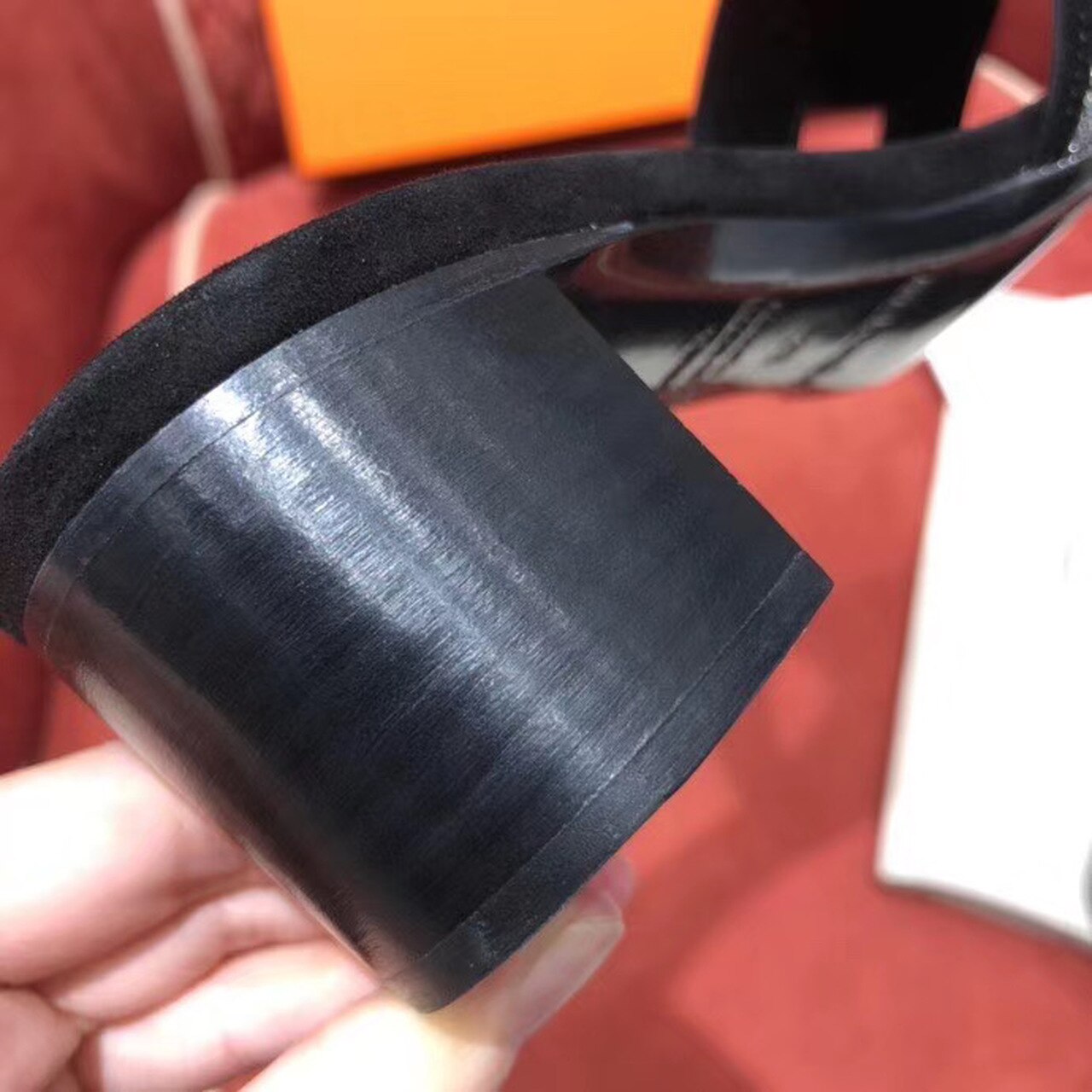 HERMES BLACK OASIS SANDAL