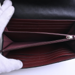 LOUIS VUITTON LONG DOUBLE ZIPPER WALLET DAMIER GRAPHITE CANVAS 19CM