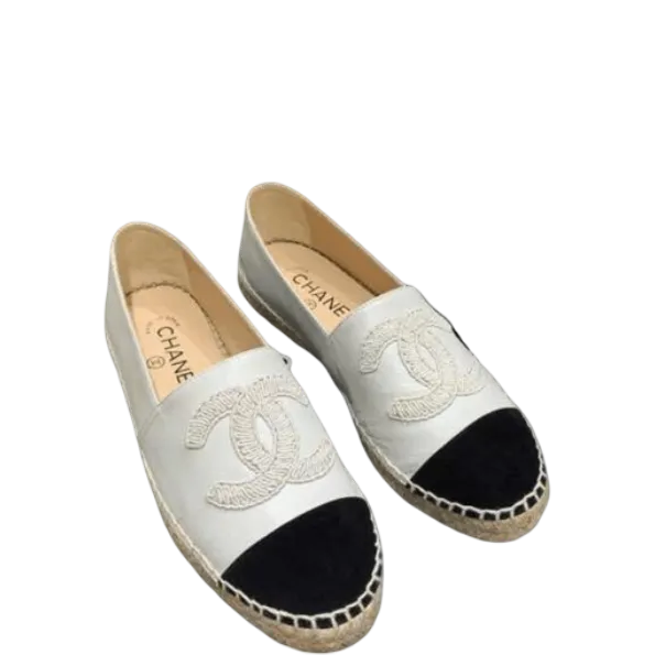 Chanel Espadrilles White/Black