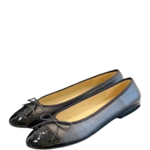 Chanel Black Ballet Flats