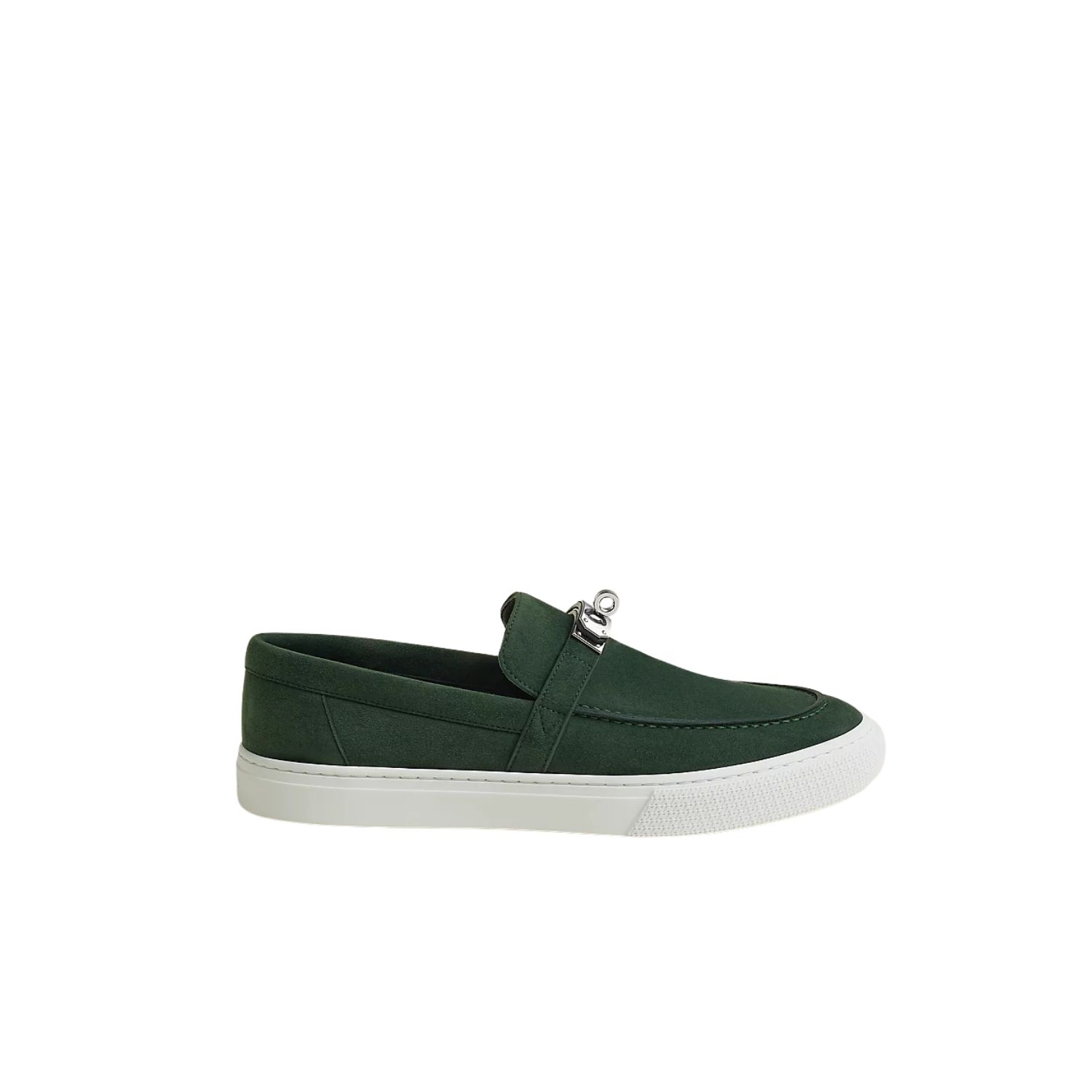 HERMES GAME SLIP-ON SNEAKER VERT BOUTEILLE