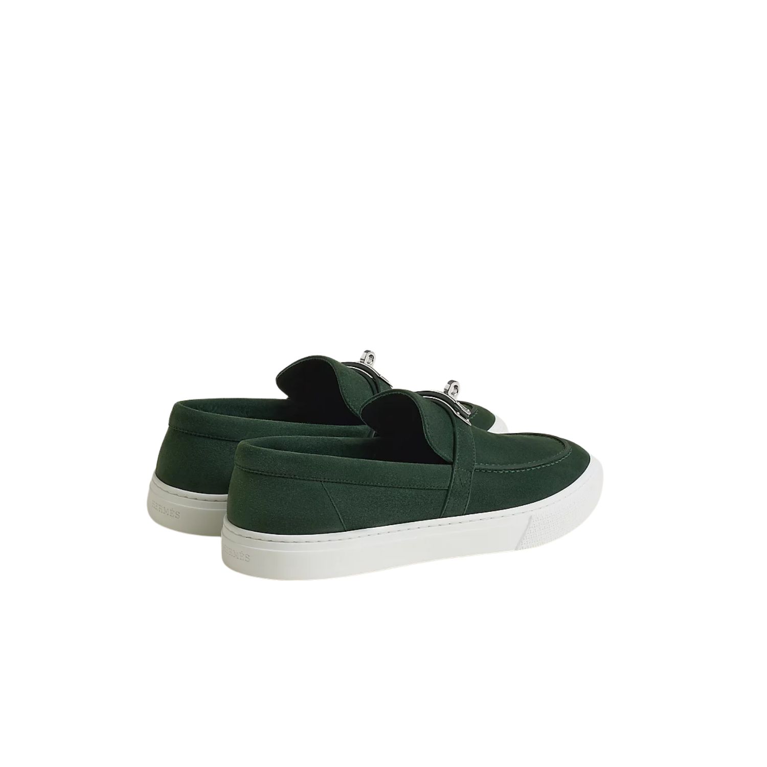 HERMES GAME SLIP-ON SNEAKER VERT BOUTEILLE