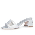 LOUIS VUITTON SHAKE MULE SILVER (1)