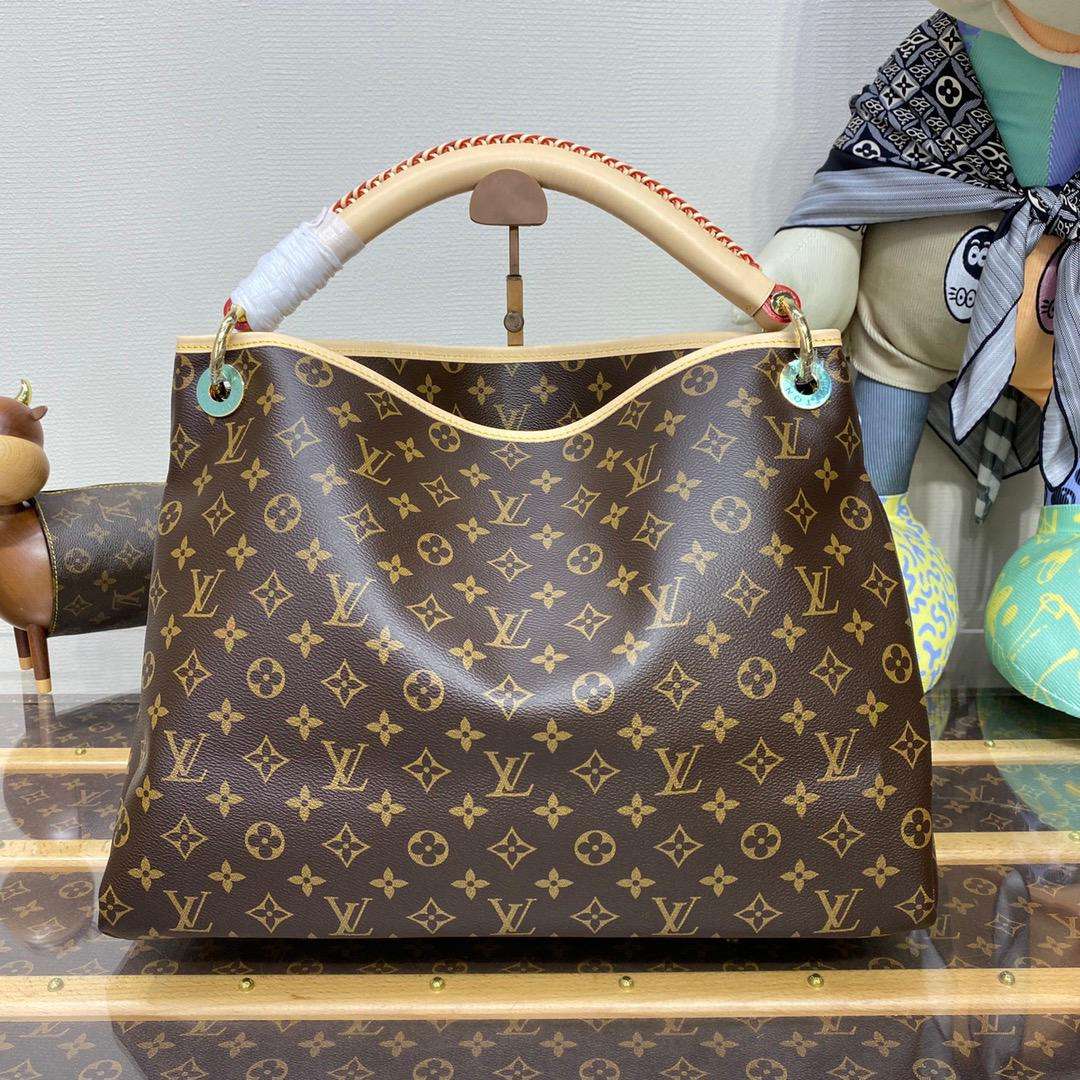 LOUIS VUITTON MONOGRAM BROWN ARTSY MM