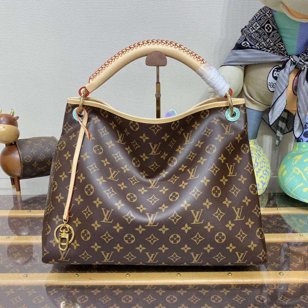 LOUIS VUITTON MONOGRAM BROWN ARTSY MM