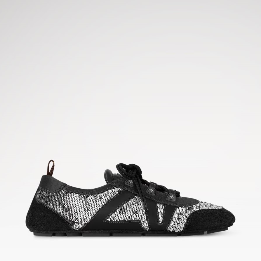 OUIS VUITTON LV SNEAKERINA BLACK/SILVER