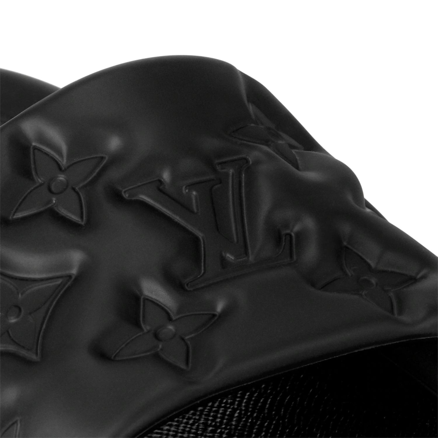 LOUIS VUITTON MULE BLACK WATERFRONT