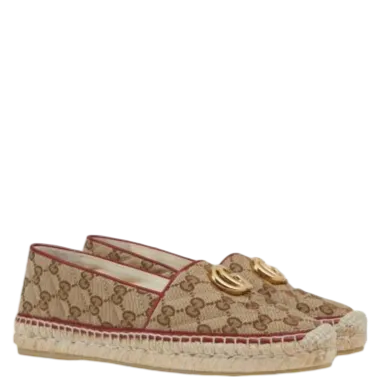 Gucci Matelassé Canvas Espadrille