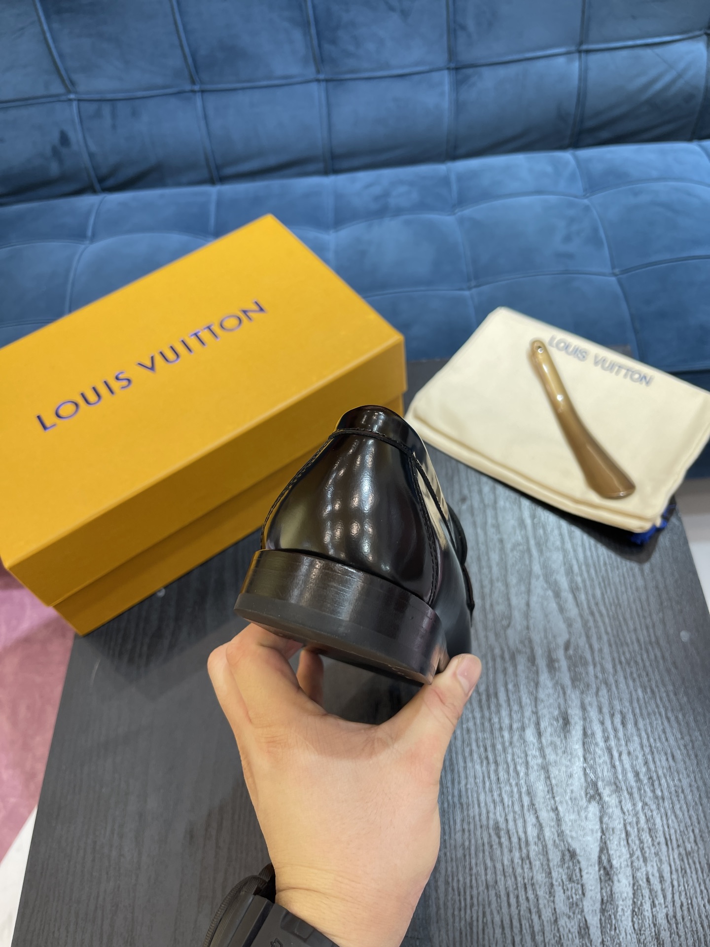 Louis Vuittion Major Loafer Black