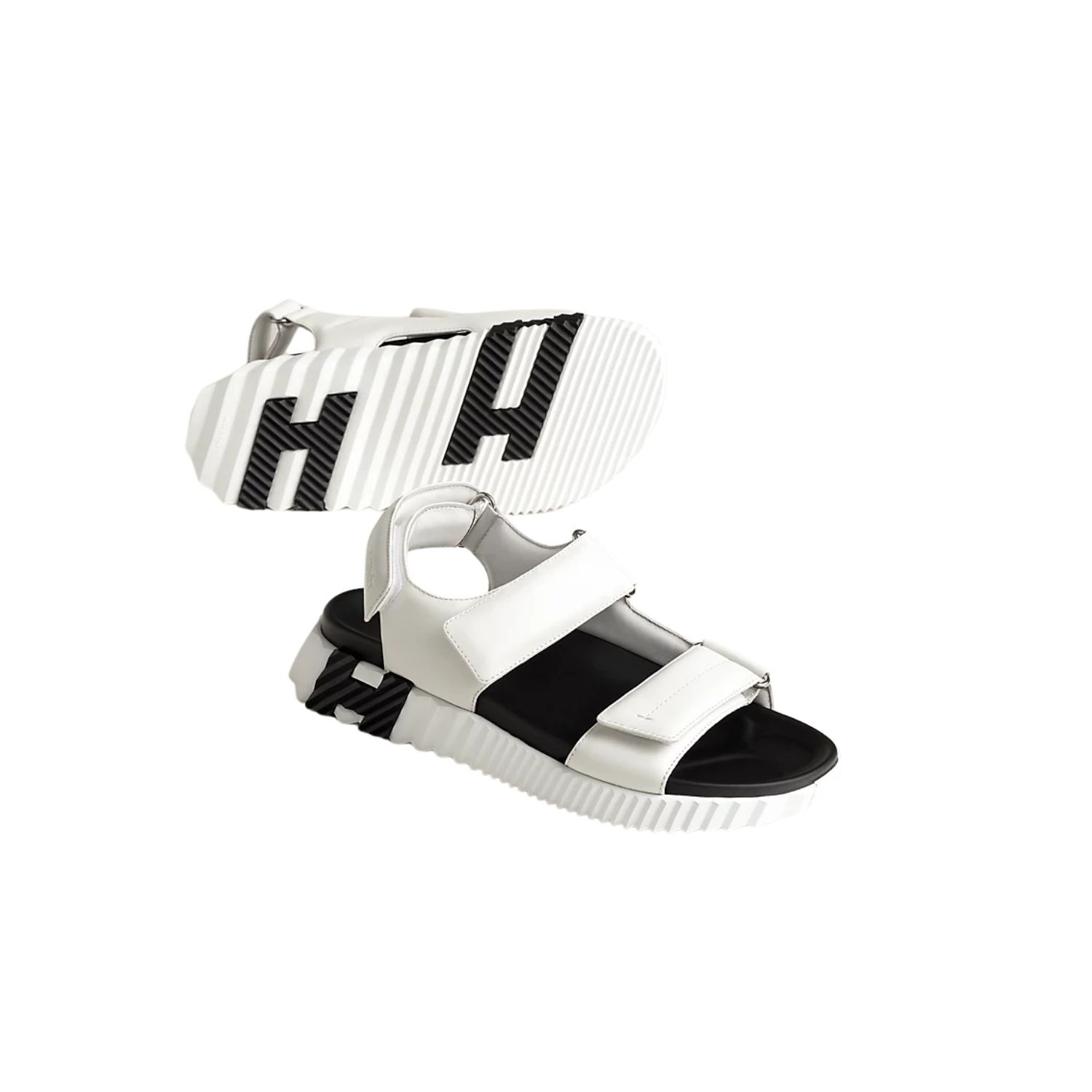 hermes-junior-sandal-blanc
