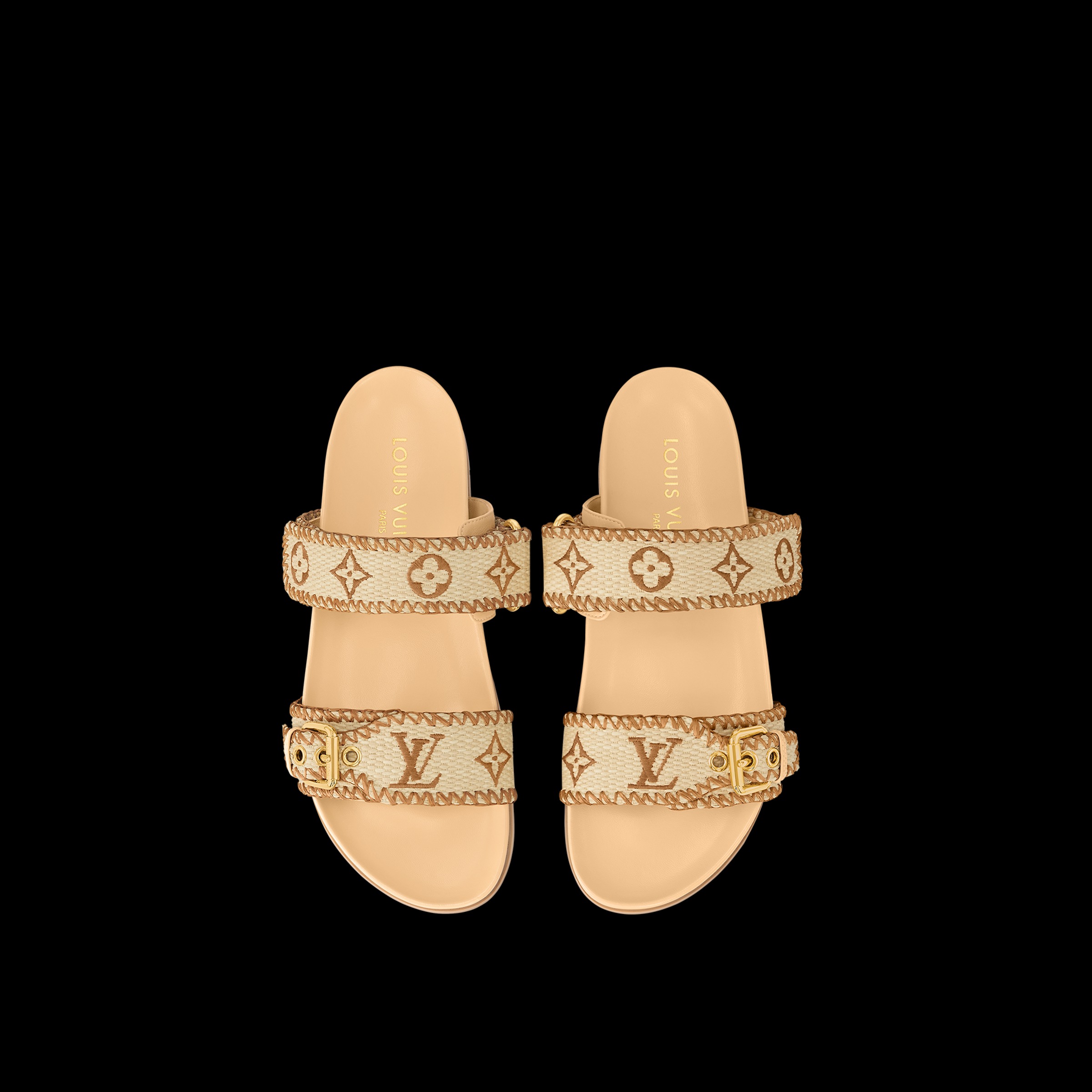 LOUIS VUITTON FLAT COMFORT MULE BOM DIA