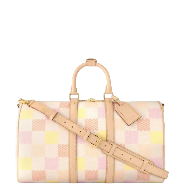 Louis Vuitton 17.7in/45cm N40713 Multicolor Keepall Bandouliere 45