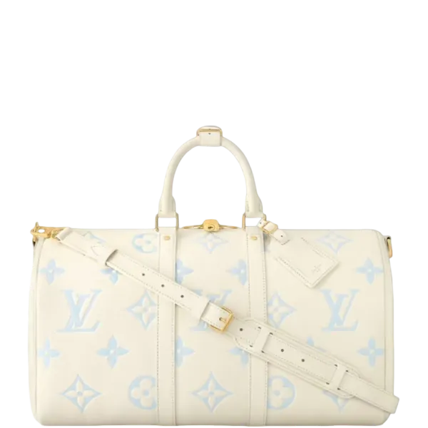 Louis Vuitton 17,7in/45cm M46974 Bag Beige Keepall Bandoulière 45
