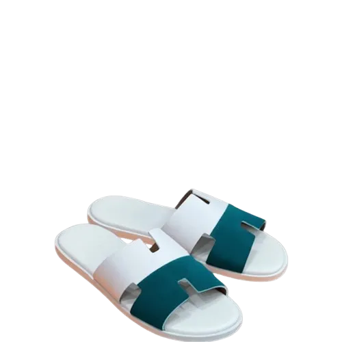Hermes Sandal Izmir White/Blue