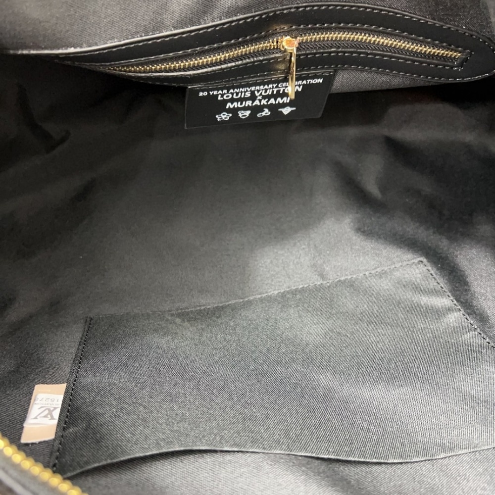 LOUIS VUITTON X TAKASHI MURAKAMI 50CM BLACK KEEPALL