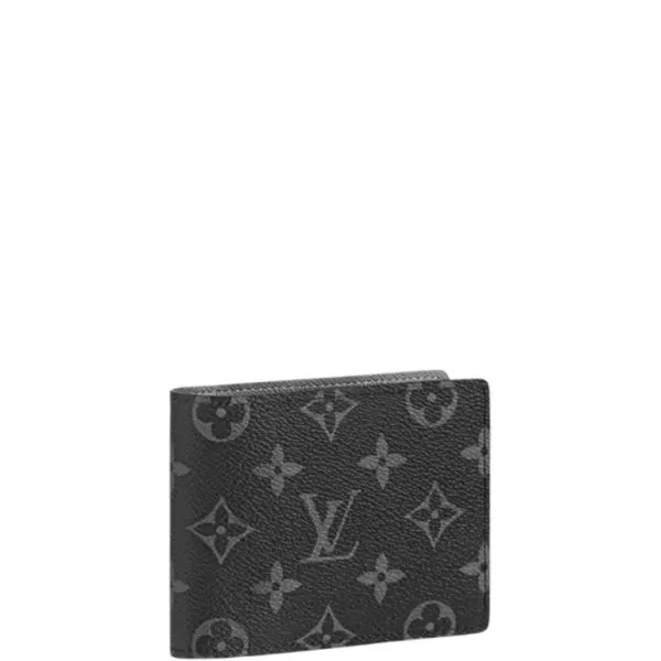 Louis Vuitton Amerigo Wallet Monogram Canvas in Black 11cm N60053
