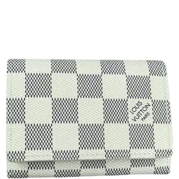 Louis Vuitton Enveloppe Pixel Card Holder Grey And White M63801