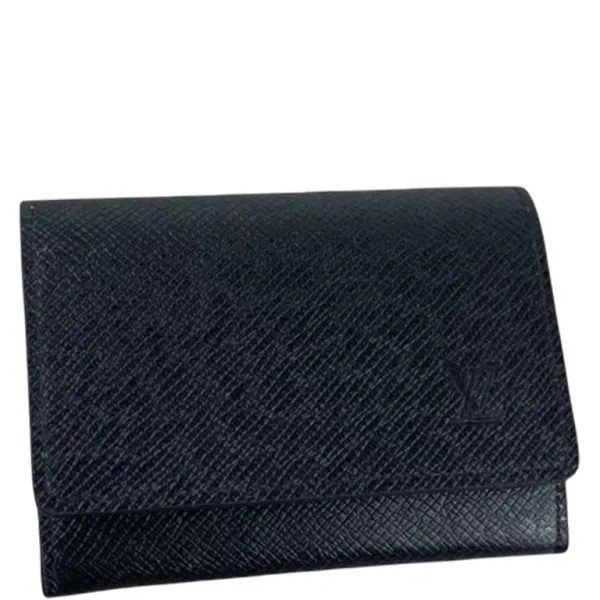 Louis Vuitton Enveloppe Card Holder Black M63801